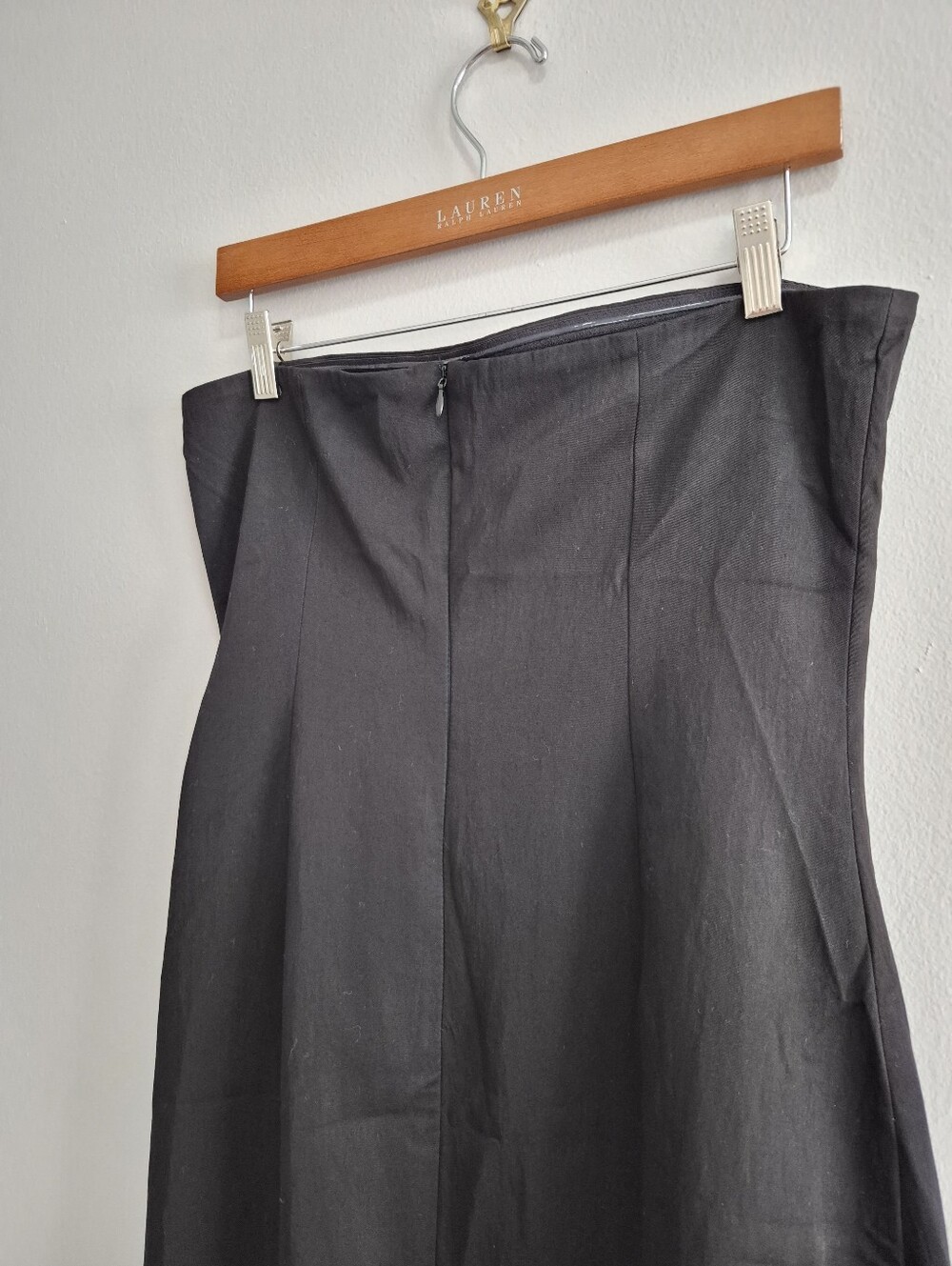 DISSH Black Strapless Maxi Sheath Dress Size 8 - Picture 4 of 7